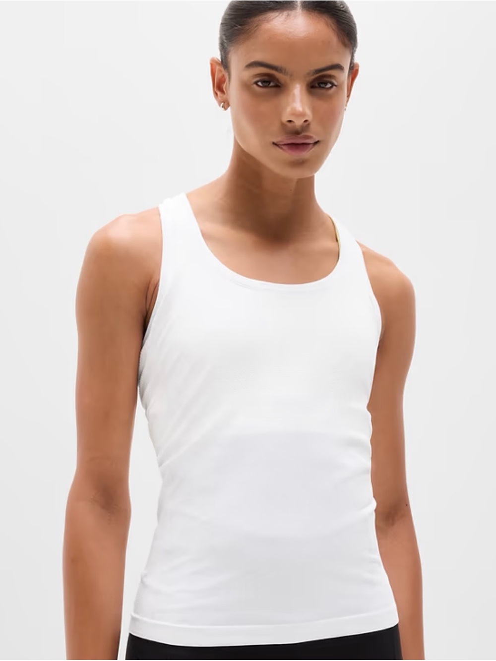 white Athleta tank